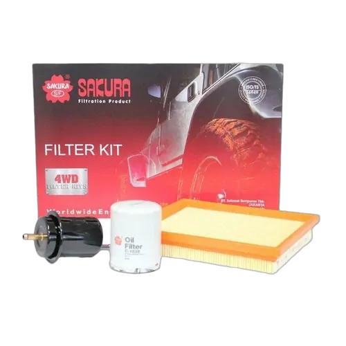 Sakura 4WD Filter Kit For FORD COURIER PH G6E 2.6L Petrol MPFI 2005-2006 4x4 Tou