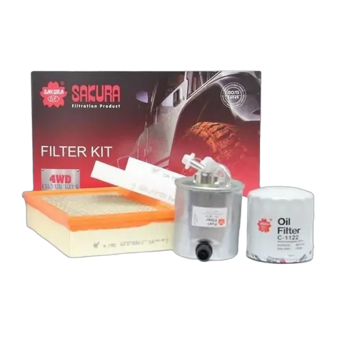 4WD Filter Kit For Nissan Pathfinder R51 YD25 2.5L Diesel TDI 07/2005-09/2013