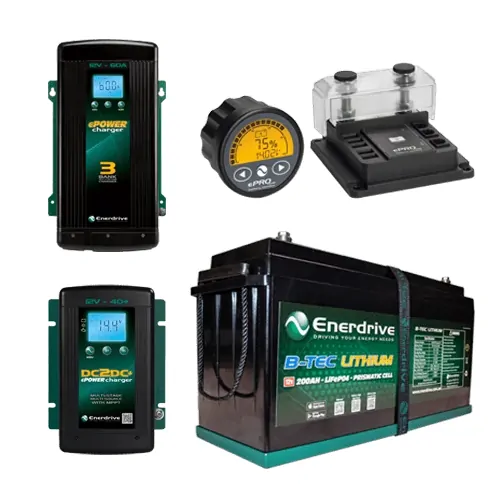 200Ah B-Tec Bundle Inc Dc40, Ac60 & Epro+