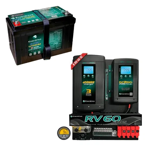 Rv60-02 Plus Board Inc 125Ah Btec Bundle