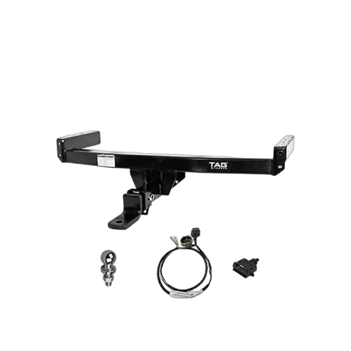 TAG Heavy Duty Towbar to suit Nissan Navara (01/1997 - 10/2015) - Universal Harness with 7 Pin Flat Plug