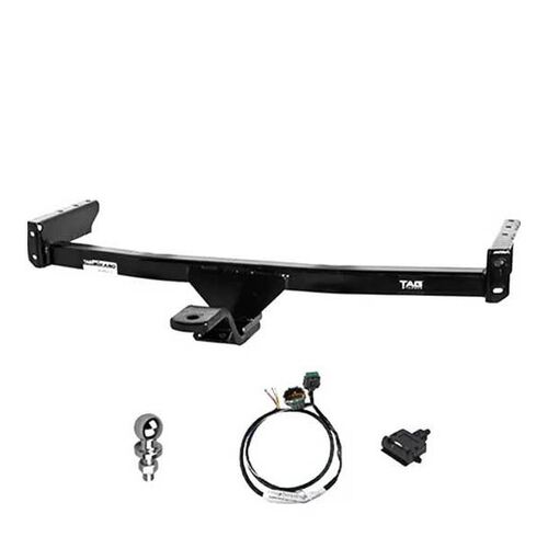 TAG Standard Duty Towbar to suit Mitsubishi Lancer (06/1992 - 2003) - Universal Harness with 7 Pin Flat Plug