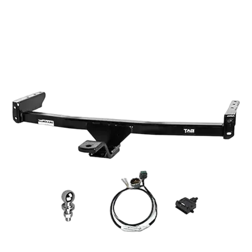 TAG Standard Duty Towbar to suit Nissan Skyline (08/1985 - 12/1990), Pintara (06/1986 - 10/1990) - Universal Harness with 7 Pin Flat Plug