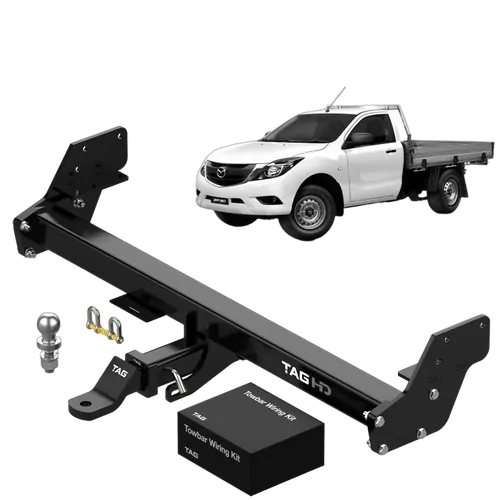 TAG Heavy Duty Towbar to suit Mazda BT-50 (09/2011 - 10/2020) - Direct Fit CAN-Bus Wiring Harness