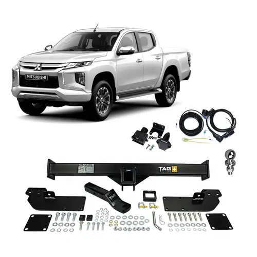 TAG Heavy Duty Towbar to suit Mitsubishi Triton (05/2015 - 10/2018) - Direct Fit ECU