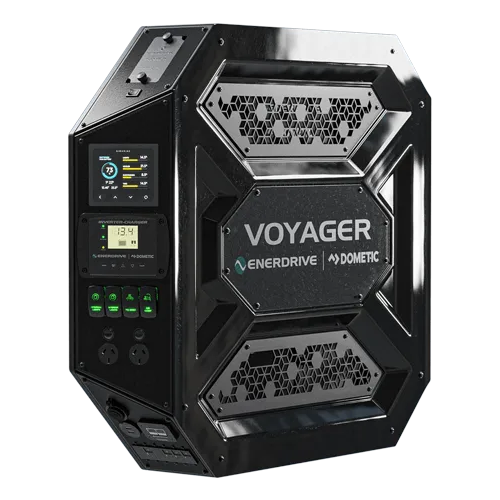 Voyager System Left 3000W/100A Inverter-Charger 40Dc Inc Simarine Scq50
