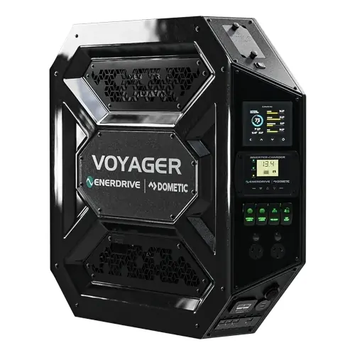 Voyager System Right 3000W/100A Inverter-Charger 40Dc Inc Simarine Scq50