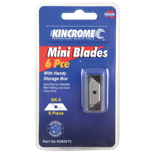 Kincrome Mini Blades 6 Piece