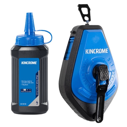 Kincrome 3:1 Chalk Reel Plastic with Chalk
