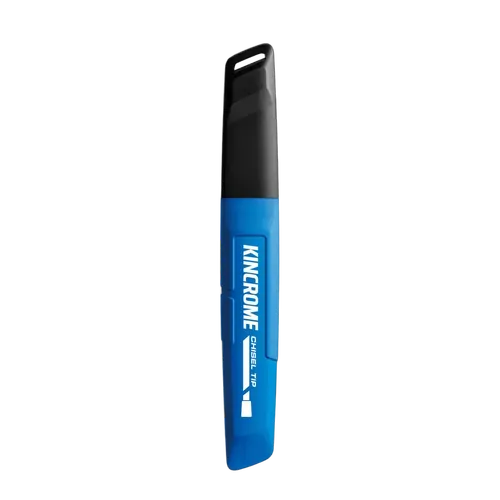 Kincrome Permanent Marker Chisel Tip Black