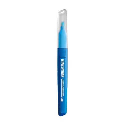 Kincrome Highlighter Marker Chisel Tip Blue