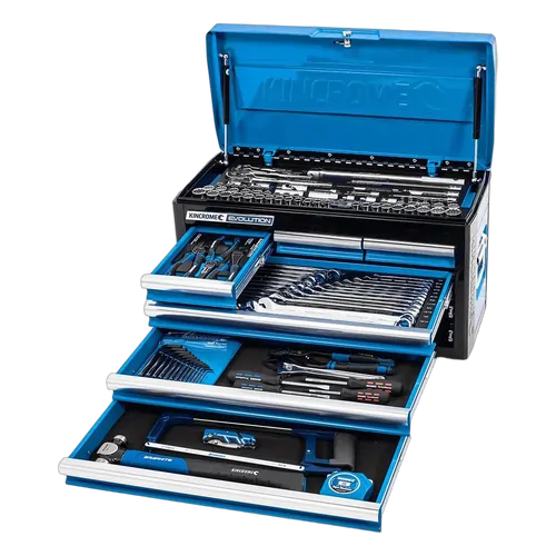 Kincrome Evolution Chest Tool Kit 133 Piece 6 Drawer 26"