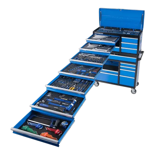 Kincrome Evolution Extra-Deep & Extra-Wide Workshop Tool Kit 367 Piece 18 Drawer 41"