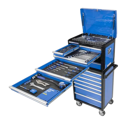 Kincrome Evolution Deep Workshop Tool Kit 205 Piece 14 Drawer 26"