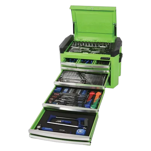 Kincrome Contour Tool Chest Kit 236 Piece 8 Drawer 29" Green