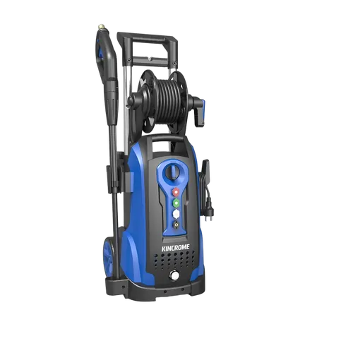 Kincrome 2100W Electric High-Pressure Washer - 2400psi - 7.2L/min - 8m Hose & Reel