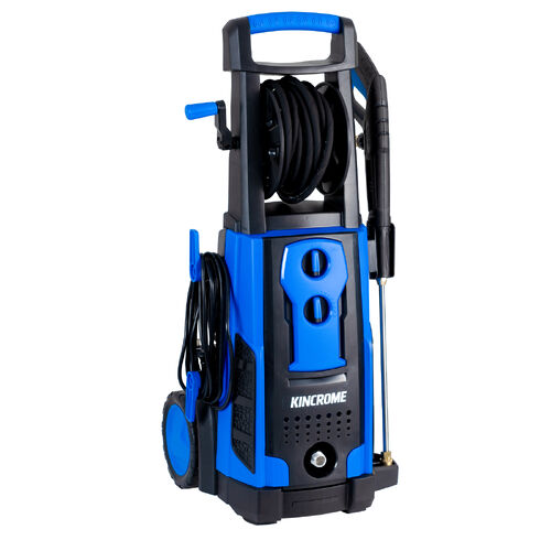 Kincrome 2400W Electric High-Pressure Washer - 2800psi - 8.0L/min - 10m Anti-Kink Hose & Reel