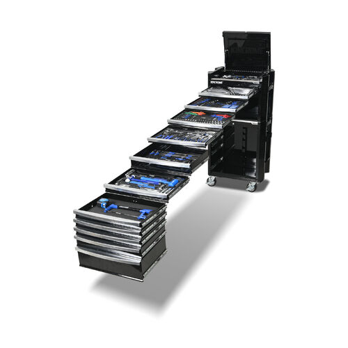 Kincrome CONTOUR Workshop Tool Kit 471 Piece 11 Drawer (29") Black