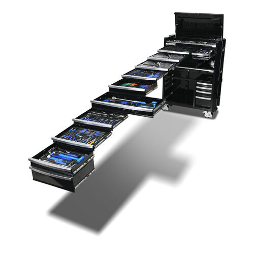 Kincrome CONTOUR Workshop Tool Kit 641 Piece 17 Drawer (42") Black