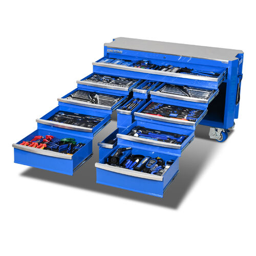 Kincrome CONTOUR Trolley Tool Kit 868 Piece 12 Drawer (60")