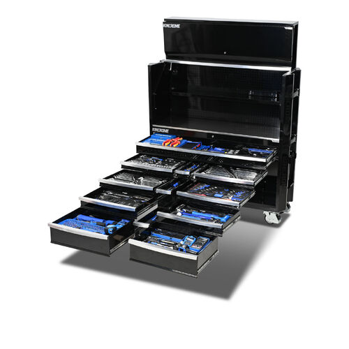Kincrome CONTOUR Workshop Tool Kit 869 Piece 12 Drawer (60") Black