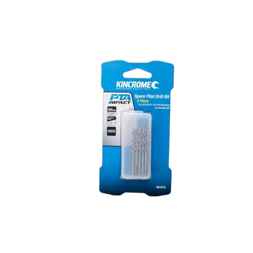 Kincrome Spare Pilot Drill Bit 3.6Mm 5 Piece - To Suit K21211