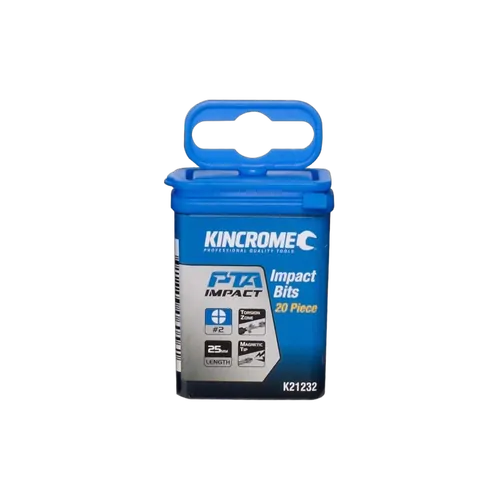 Kincrome Phillips #2 Impact Bit 25Mm 20 Piece