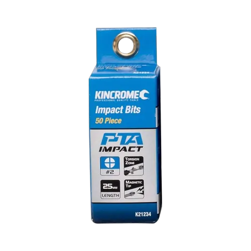 Kincrome Phillips #2 Impact Bit 25Mm 50 Piece
