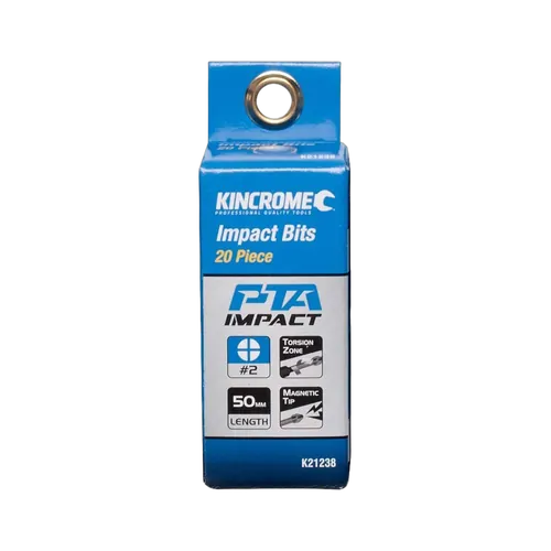 Kincrome Phillips #2 Impact Bit 50Mm 20 Piece