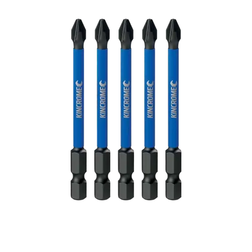 Kincrome Phillips #2 Impact Bit 75Mm 5 Piece