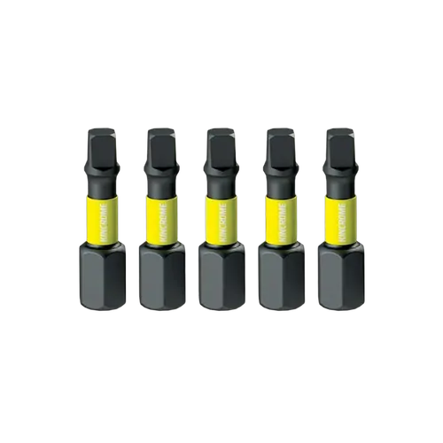 Kincrome Square #2 Impact Bit 25Mm 5 Piece