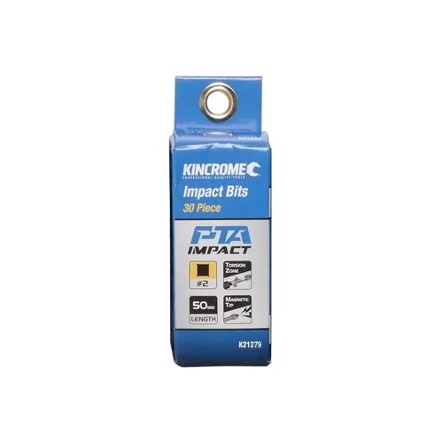 Kincrome Square #2 Impact Bit 50Mm 30 Piece