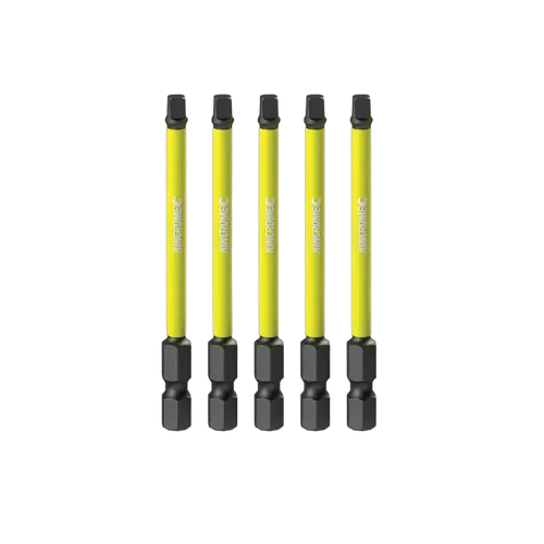 Kincrome Square #2 Impact Bit 75Mm 5 Piece
