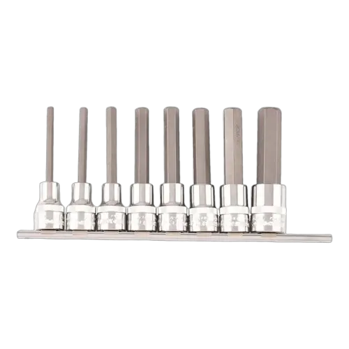 Kincrome Hex Socket Set 8 Piece 1/2 Drive - Metric