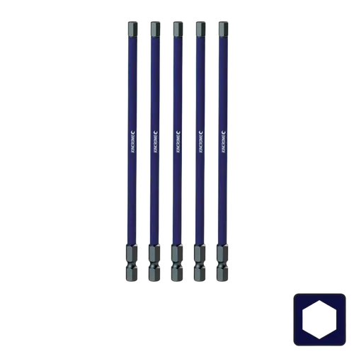 Kincrome Hex 5Mm Impact Bit 150Mm 3 Piece
