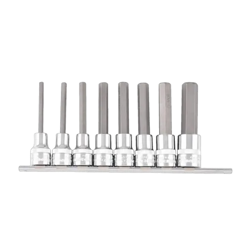 Kincrome Hex Socket Set 8 Piece 1/2 Drive - Imperial