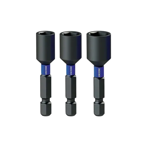 Kincrome Magnetic Nutsetter Impact Bit Mixed Pack 50Mm 3 Piece