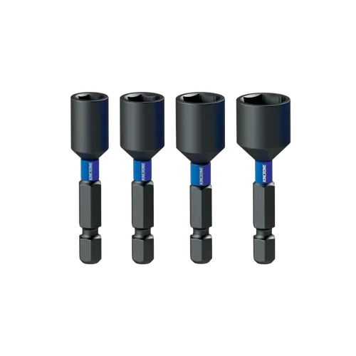 Kincrome Magnetic Nutsetter Impact Bit Mixed Pack 50Mm 4 Piece