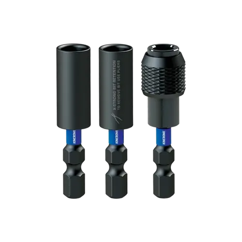 Kincrome Impact Magnetic Bit Coupler Mixed Pack 50Mm 3 Piece