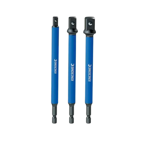 Kincrome Impact Socket Driver Adaptor Mixed Pack 150Mm 3 Piece