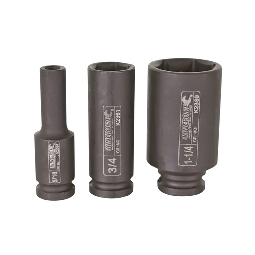 Kincrome Deep Impact Socket 3/8" 1/2" Drive