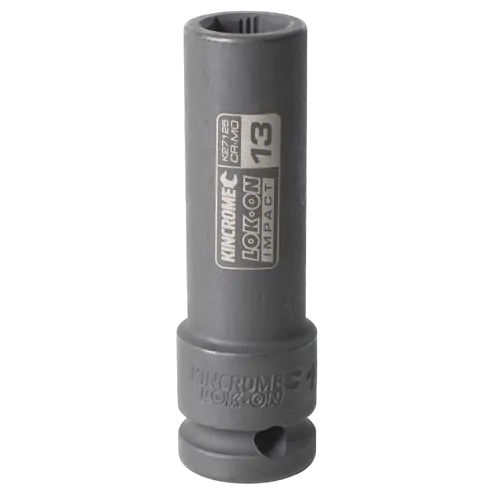 Kincrome Lok-On Deep Impact Socket 13Mm 1/2" Drive