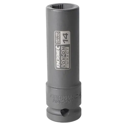 Kincrome Lok-On Deep Impact Socket 14Mm 1/2" Drive