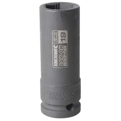 Kincrome Lok-On Deep Impact Socket 18Mm 1/2" Drive