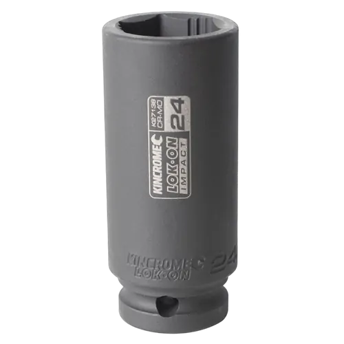Kincrome Lok-On Deep Impact Socket 24Mm 1/2" Drive