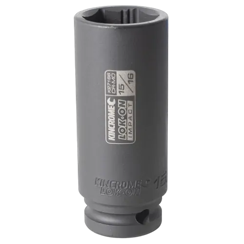 Kincrome Lok-On Deep Impact Socket 15/16" 1/2" Drive