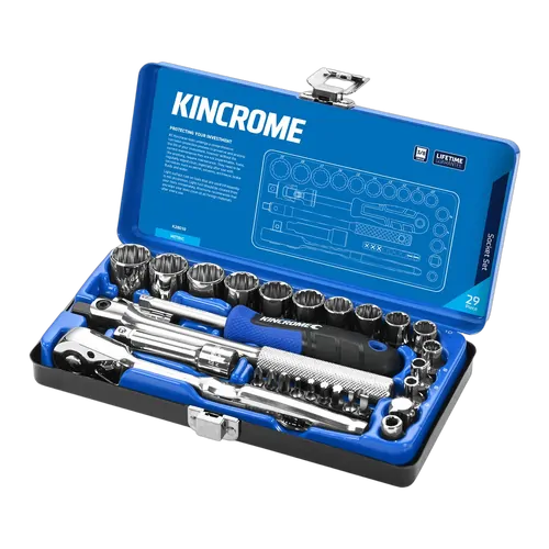 Kincrome Socket Set 29 Piece 3/8" Drive - Metric