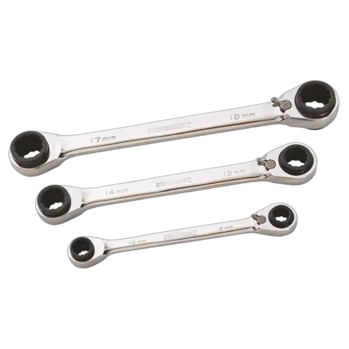 Kincrome Double Ring 12-In-3 Gear Spanner Set 3 Piece