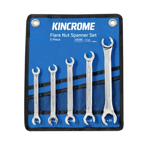 Kincrome Flare Nut Spanner Set 5 Piece