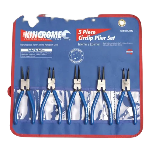 Kincrome Circlip Pliers Set 5 Piece